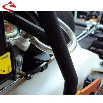 Pakaitinis droselio/stabdžių jungčių komplektas 1/5 mastelio Rc automobiliui HPI Rofun Rovan Kingmotor Baja 5B 5T 5SC sunkvežimio atsarginės atnaujinimo dalys Nuotrauka 2