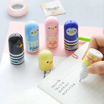 Chick Student Gifts White Corrector School Stationery Correction Tape Correction Supplies Correction Fluid Writing Corrector