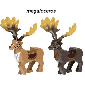 1PCS Elfų karalius Thranduil Megaloceros Lotr kalnas Gyvūnai Modelis Statybiniai blokai Kaladėlės Viduramžių žaislai Vaikai Kalėdinės dovanos