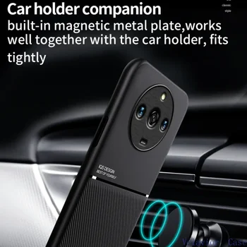 For Realme 11 Pro Soft Case Oft Frame Protect Back Cover for Realme 11 5G Plus Luxury Car Magnetic Holder Leather Phone Cases Nuotrauka 1