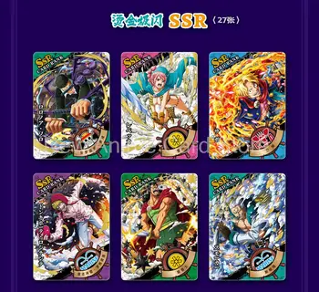 Dress Rosa One Piece Card for Children Luffy Zoro Anime Figure Flash SSR Cards Limited Bronzing Deluxe Collectible Edition Cards Nuotrauka 4