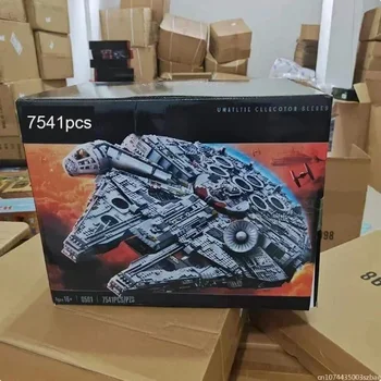 The Millennium Ship Falcon Building Blocks Star Destroyer Compatible 75192 Great Gifts Žaislai vaikams Nuotrauka 0