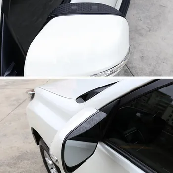 skirta VW Volkswagen CC 2010-2018 Anglies pluošto galinio šoninio vaizdo veidrodžio dangtelio lazdelės apdaila Rėmo skydas Antakių priedai Lietus/saulė Nuotrauka 3