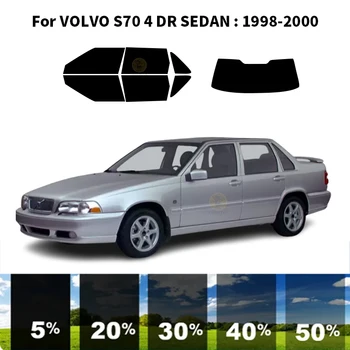 Iš anksto supjaustytas nanokeramikos automobilis UV langų atspalvio rinkinys Automobilinė langų plėvelė VOLVO S70 4 DR SEDAN 1998-2000