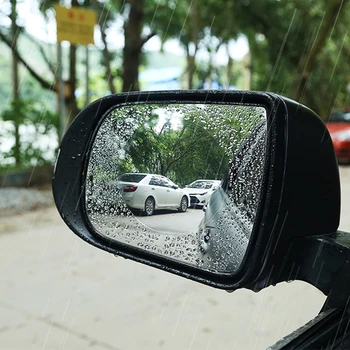 Automobilio galinio vaizdo veidrodžio apsauginė plėvelė Anti-rūko plėvelė Anti-Glare vandeniui atsparus skaidrus lipdukas, skirtas Citroen C-Quatre C-Triomphe Pica