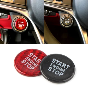 Universalus uždegimo mygtuko užvedimo mygtukas Papuošimo automobilio lipdukas 