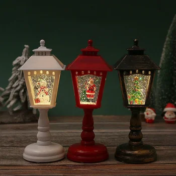 Kalėdų dekoro lemputės Apšvietimas Šviečianti muzika Stalinės lempos Šventinis vakarėlis Stilius Naktinė lemputė Kalėdinės dovanos Kūrybiškumas Apšvietimas