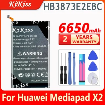 Garbė HB3873E2EBC baterija Huawei Mediapad X1 X2 7.0