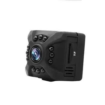 X5 mini kamera naktinio matymo judesio aptikimo kamera didelės skiriamosios gebos 120 laipsnių plataus kampo objektyvo kamera, skirta patalpų biuro augintiniui