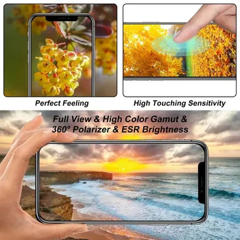AAAA klasės LCD puikus 3D jutiklinio ekrano skaitmeninimo rinkinys, skirtas iPhone X XR XS MAX 11PRO ekranas, skirtas iPhone 6 6S 7 8 Plus Nuotrauka 4