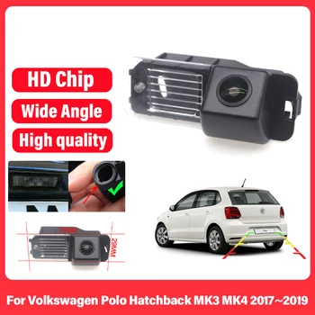 Atsarginė galinio vaizdo kamera HD CCD atsparus vandeniui IP68 skirtas Volkswagen Polo Hečbekas MK3 MK4 2017 2018 2019 valstybinio numerio kamera