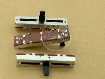 Elektroninis fortepijono potenciometras 4,5 cm maišytuvas dvigubas potenciometras SC-302G B50k su 10MM vidurio taško rankena