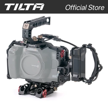 TILTA TA-T11-A BMPCC 6K Pro/G2 fotoaparato narvelis Blackmagic BMPCC 6K Pro viršutinės rankenos šoninės rankenos taktinis gatavas rinkinys A/B/C/FCC