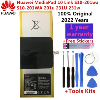 6400mAh baterija Huawei MediaPad 10 Link S10-201wa S10-201WA 201U 231U 231W Tablet PC HB3484V3EAW-12/HB3X1 Baterijos + įrankiai