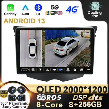 Android 13 automobilis Raido skirtas Hyundai Veloster FS 2011 - 2017 stereofoninis ekranas Multimedijos vaizdo garso grotuvas Navigacija GPS BT 2Din DVD
