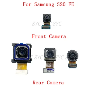 Originalus galinės galinės priekinės kameros lankstus laidas, skirtas Samsung S20 FE G780 pagrindinės didelės mažos kameros atsarginės dalys