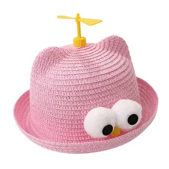 Child Sun Hat Breathable Lengvas Cute Sunhat Kid Beach Hat Žvejo kepurė Nuotrauka 1