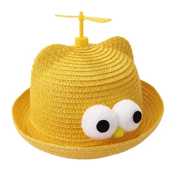 Child Sun Hat Breathable Lengvas Cute Sunhat Kid Beach Hat Žvejo kepurė Nuotrauka 2