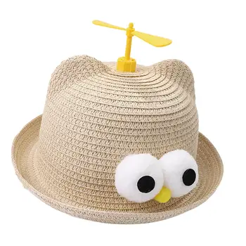 Child Sun Hat Breathable Lengvas Cute Sunhat Kid Beach Hat Žvejo kepurė Nuotrauka 3