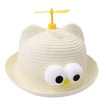 Child Sun Hat Breathable Lengvas Cute Sunhat Kid Beach Hat Žvejo kepurė Nuotrauka 4