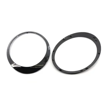 1 Pora blizgios juodos automobilio antakių rėmo lempos žiedo dangtelio dėklo kilpos lipdukai Mini Cooper R55 R56 R57 R58 R59 2007-2015 Nuotrauka 5