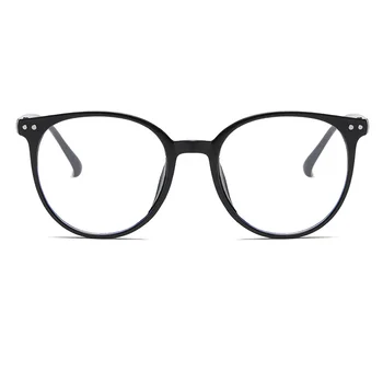 2023 Mėlynos šviesos akiniai Kompiuteriniai akiniai Nauji apvalaus rėmelio akiniai Rėmelis Rėmelis Menas Retro Be laipsnio Akinių rėmelis Gafas De Lectura Nuotrauka 5