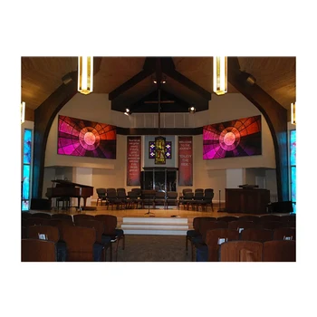 Vidinis bažnyčios ekranas P1.5 P2.0 P2.5 Sieninis ekranas Sieninis spalvotas LED ekrano skydelis