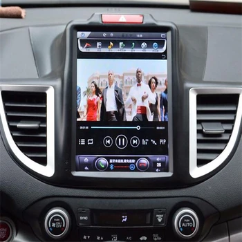 Tesla vertikalus ekranas Android 12 skirta Honda CRV CR-V 2012 -2015 automobilių radijo grotuvas GPS navigacija Carplay 2 Din stereo galvutės blokas