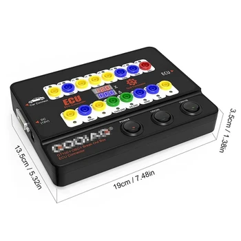 GODIAG GT100+ GT100 Pro OBDII ECU išsiveržimo dėžutė su elektroniniu srovės ekranu ir CANBUS protokolo diagnostikos programavimo raktu Nuotrauka 2
