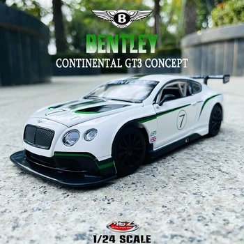 MSZ 1:24 Bentley continental GT3 Original box alloy car modelis rankdarbių dekoravimo kolekcija žaislinių įrankių dovanų liejimas
