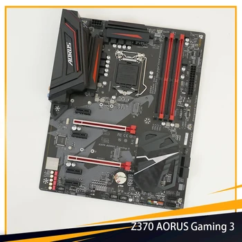 GA Z370 AORUS Gaming 3 Gigabyte LGA 1151 DDR4 64GB PCI-E 3.0 ATX darbalaukio pagrindinė plokštė Aukštos kokybės greitas laivas