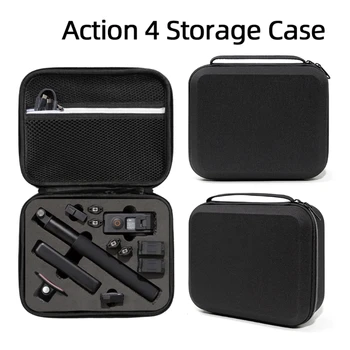 Mini laikymo dėklas, skirtas DJI Action 4 fotoaparato nešiojimo dėklui Rankinės apsauginė dėžutė