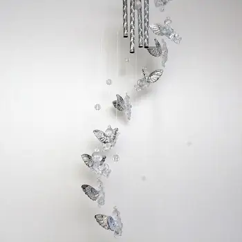 Vėjo varpeliai Lauko dekoratyviniai metaliniai aliuminio vamzdžių varpeliai su saldžiu garsu Namų dekoro gaminiai kiemo parkams Balkonas Nuotrauka 2