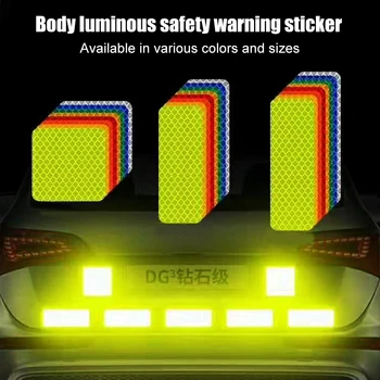AUTCOAT šviesą atspindinti įspėjamoji juostelė Juosta Automobilio buferis Šviesą atspindinčios juostelės Saugus atšvaitas Lipdukai Lipdukai Automobilio stilius Nuotrauka 2