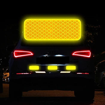 AUTCOAT šviesą atspindinti įspėjamoji juostelė Juosta Automobilio buferis Šviesą atspindinčios juostelės Saugus atšvaitas Lipdukai Lipdukai Automobilio stilius Nuotrauka 4