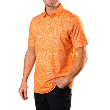 Vasariniai polo marškinėliai Vyriški marškinėliai Spausdinti golfo teniso polo marškinėliai Laisvalaikio kvėpuojantys trumpomis rankovėmis Džersis Tops Sportinė apranga