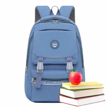 mokyklinė kuprinė Atsitiktinių kelionių studentų mokyklos krepšys per petį neperšlampama kuprinė su reguliuojamais pečių dirželiais patogumui ir Nuotrauka 0
