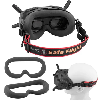 Eye Pad for DJI FPV Goggles V2 Face Mask Cover Drone Flight Glasses Sponge Foam Eye Pad for DJI FPV Goggles V2 Drone Accessories