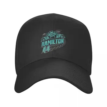 Custom HAM Hamiltons 44 Sportinių automobilių lenktynės Beisbolo kepuraitė vyrams Moterims Reguliuojama tėčio kepurė lauke