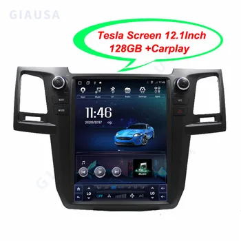 skirta Toyota Fortuner HILUX Revo Vigo 2007-2015 Multimedijos vaizdo grotuvas Stereo GPS 2din Carplay Automobilių radijas Android 12