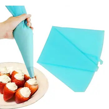 Virtuvės kepimo reikmenys Maisto kokybės silikoninis gėlių krepšys Tortų dekoravimo įrankiai Dekoravimo krepšys 1vnt Nemokamas pristatymas