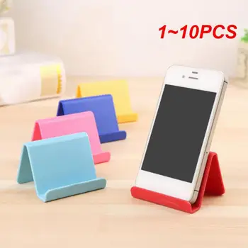1~10PCS Universalūs saldainių mobiliųjų telefonų priedai Nešiojamas mini darbalaukio stovas Stalas Mobiliųjų telefonų laikiklis