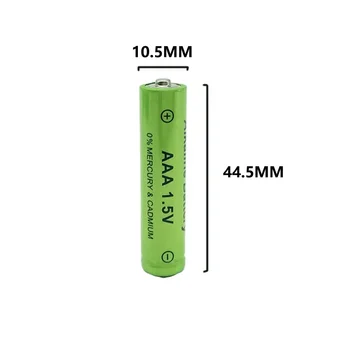 Nikelio vandenilio įkraunama baterija, tinkama žiūrėti AAA 1.5V3000 mAh AAA baterijos, kompiuteriai, žaislai ir kt. Nemokamas pristatymas Nuotrauka 1