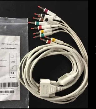 Originalus TC20 EKG 10-švino paciento kabelis IEC. NUORODA: 989803175891