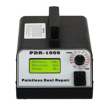 PDR-1000 automatinė kėbulo įlenkimų taisymo mašina nešiojama buitinių įlenkimų šalinimo priemonė Laiko / galios reguliavimas Automobilis be dažų įlenkimų remonto įrenginys
