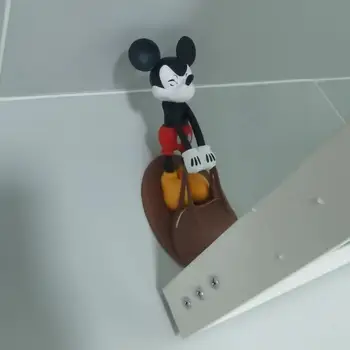Disney Kawaii Juokingi peliuko Mikio durų kamščiai Kūrybingi daugkartinio naudojimo vėjui atsparūs namai Apsauga nuo susidūrimo Durų blokatoriai Namų dekoro žaislai Nuotrauka 2