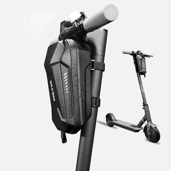 Universalus elektrinis paspirtukas dviratis pirmasis paketas elektrinis sulankstomas dviračio krepšys EVA kieto apvalkalo balansinis automobilio priekinis krepšys