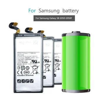 3000mAh EB-BG950ABE baterija Samsung Galaxy S8 SM-G9508 G950F G950A G950T G950U G950V G950S Batteria